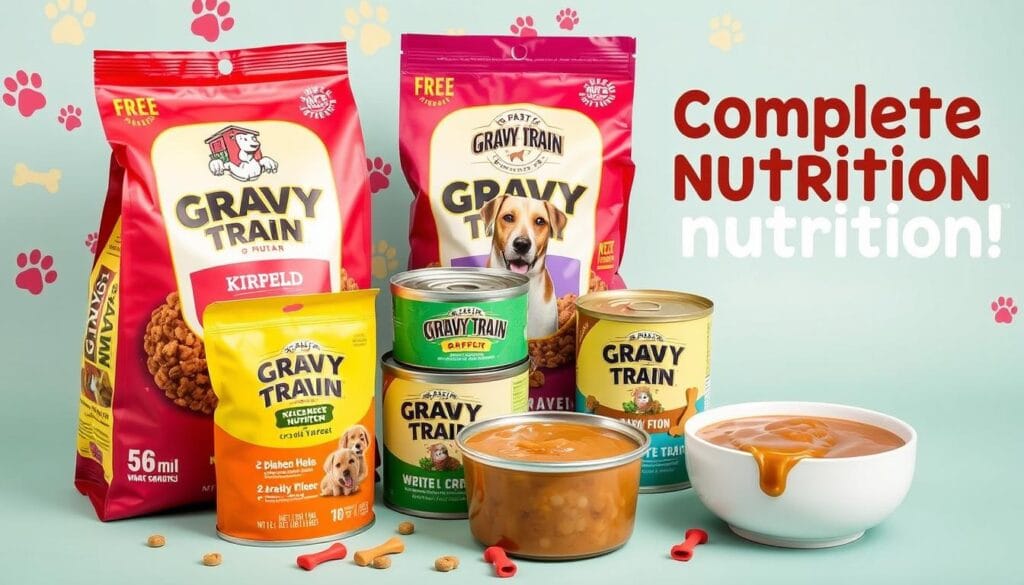 Gravy Train dog food products