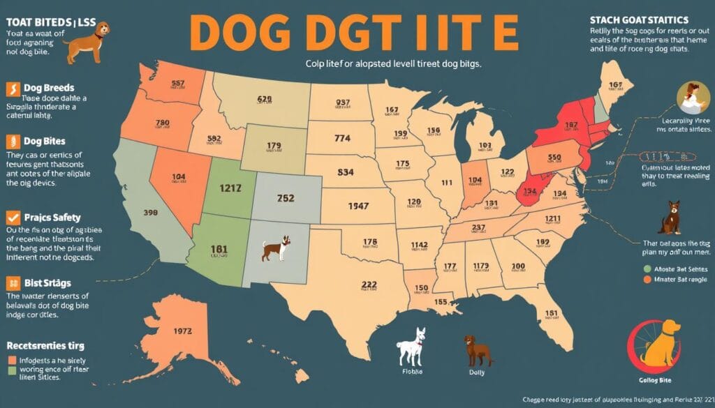 dog bite regional trends