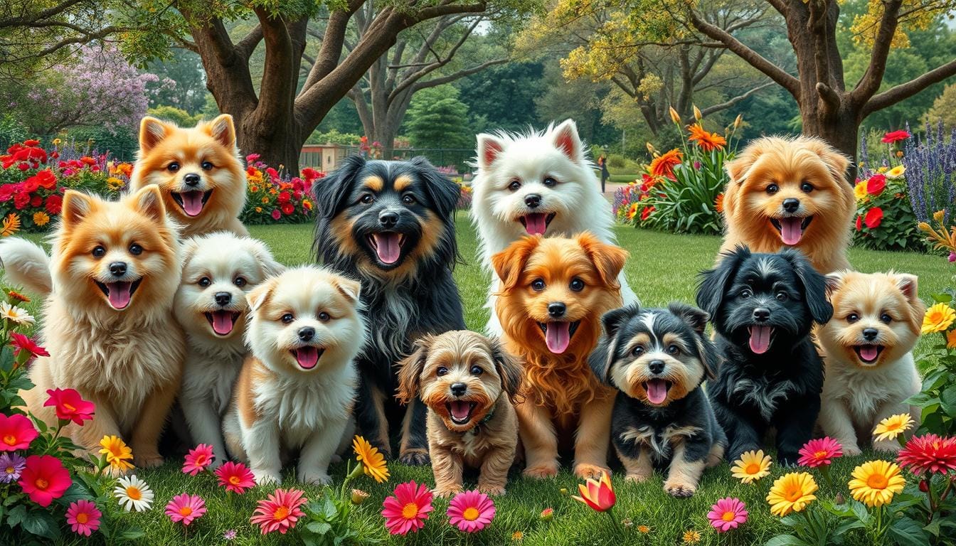 fluffy dogs breeds