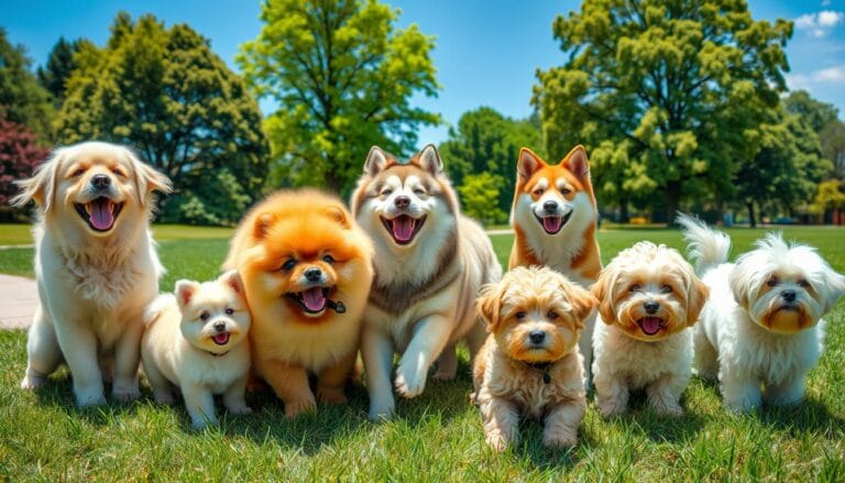 fluffy dogs types