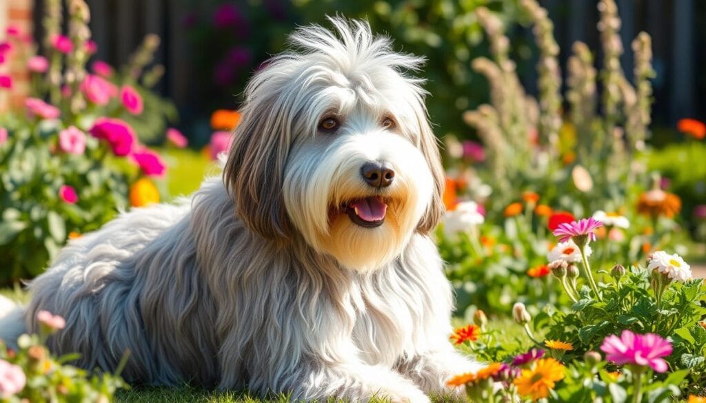 massive shaggy pooch