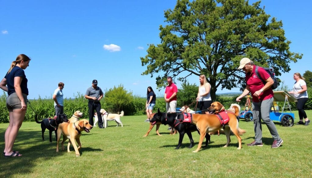 service dog handler training