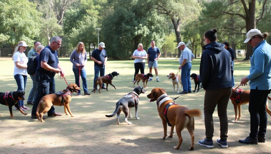 service dog training techniques