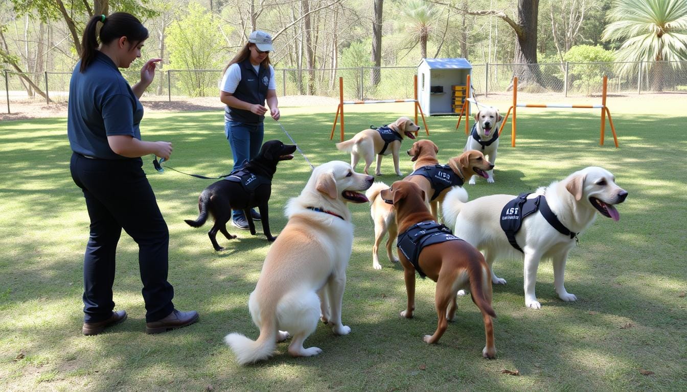 service dog training