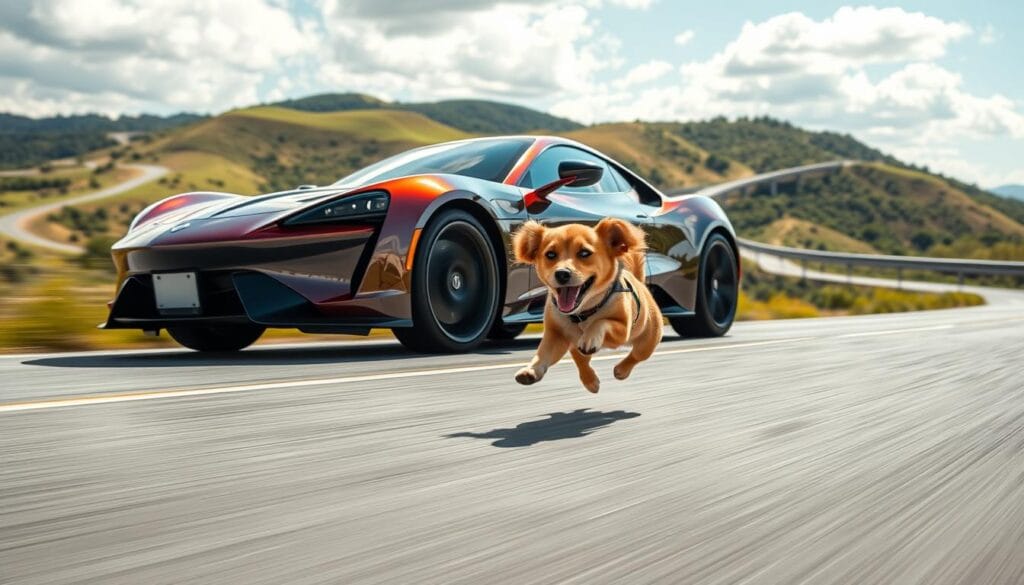 sporty car names for dogs