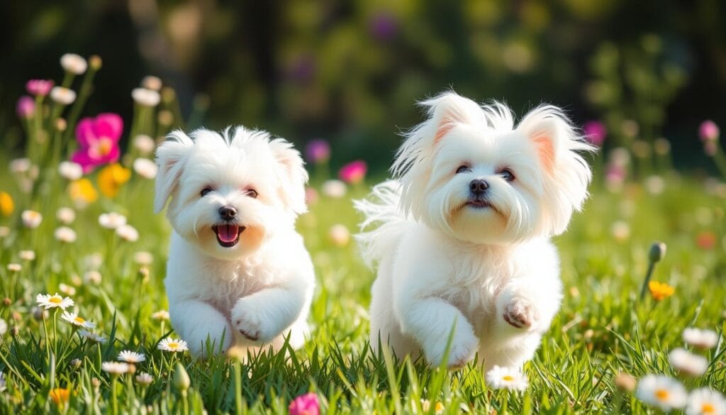 white fluffballs